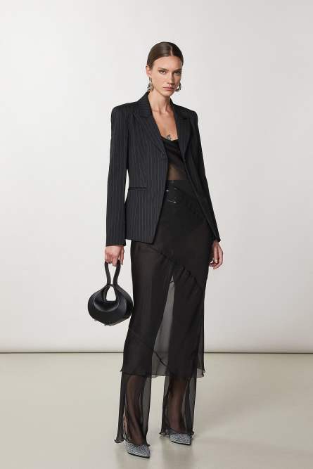 Small Hobo Bangle bag, Black, Patrizia Pepe