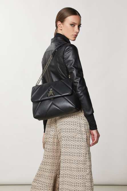 Padded Fly crossbody bag, Black, Patrizia Pepe