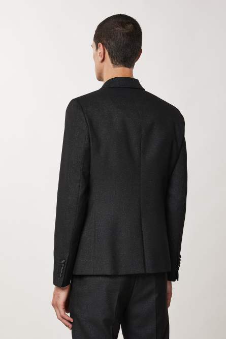 Slim fit tuxedo jacket, Black, Patrizia Pepe