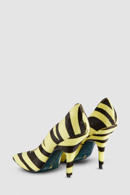 Escarpins en cuir, Animalier, Patrizia Pepe