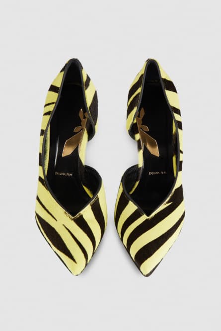 Escarpins en cuir, Animalier, Patrizia Pepe