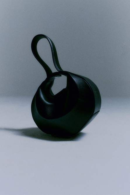 Small Hobo Bangle bag, Black, Patrizia Pepe