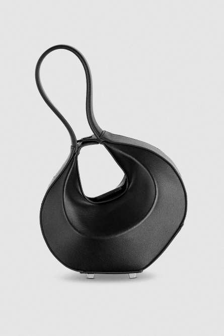 Small Hobo Bangle bag, Black, Patrizia Pepe