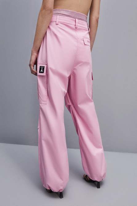 Essential cargo pants, Pink, Patrizia Pepe