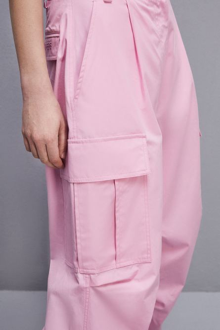 Essential cargo pants, Pink, Patrizia Pepe