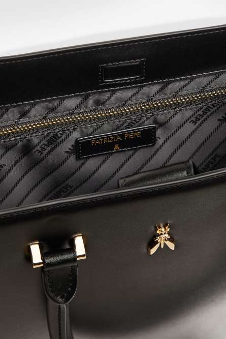 Сумка Fly Bamby Shopper, Черный, Patrizia Pepe
