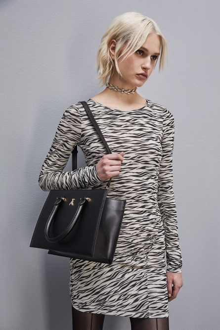 Сумка Fly Bamby Shopper, Черный, Patrizia Pepe