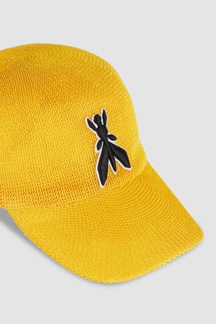 Gorra con visera, Amarillo