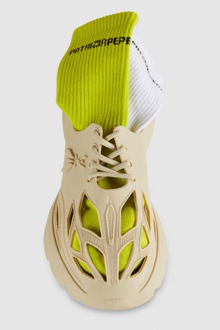 Sneakers Gummies Pepe, Beige, Patrizia Pepe