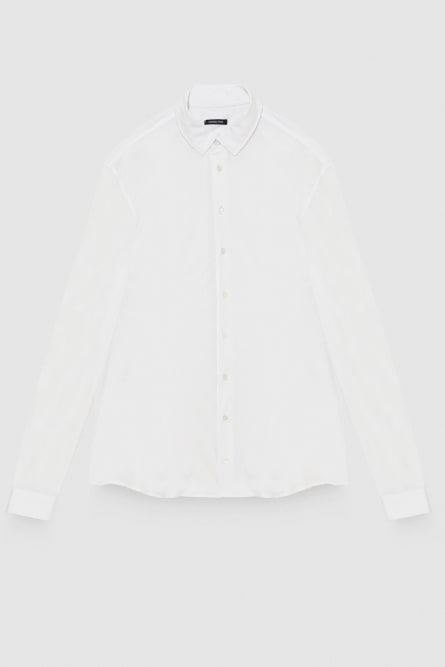 Slim fit jersey shirt, White, Patrizia Pepe