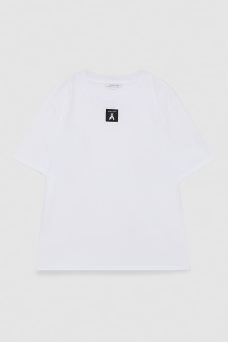 Organic cotton t-shirt, White, Patrizia Pepe