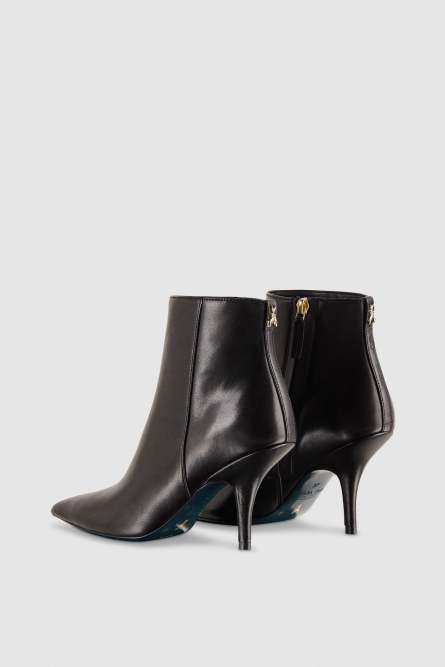 Leather ankle boots, Black, Patrizia Pepe
