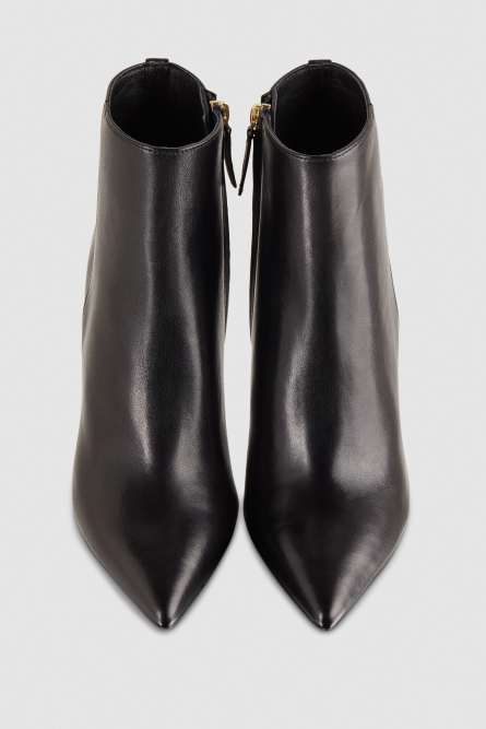 Leather ankle boots, Black, Patrizia Pepe
