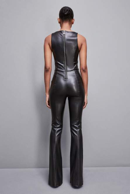Tuta slim glam rock, Nero, Patrizia Pepe