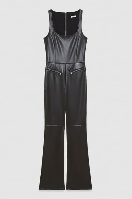 Tuta slim glam rock, Nero, Patrizia Pepe