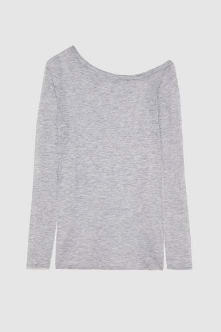 Long-sleeved wool sweater, Grey, Patrizia Pepe