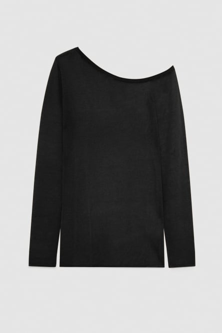 Long-sleeved wool sweater, Blue, Patrizia Pepe