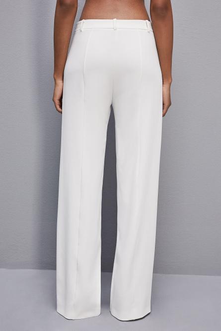 Men&apos;s cut pants, White, Patrizia Pepe