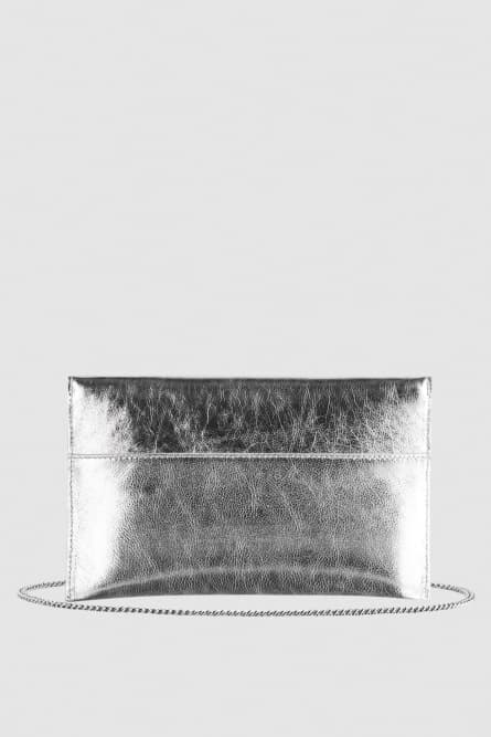 Fly ceremony clutch, Silver, Patrizia Pepe