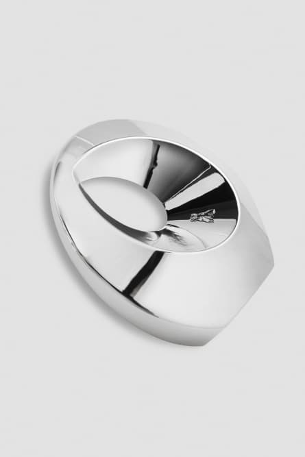 Hoop earrings, Silver, Patrizia Pepe