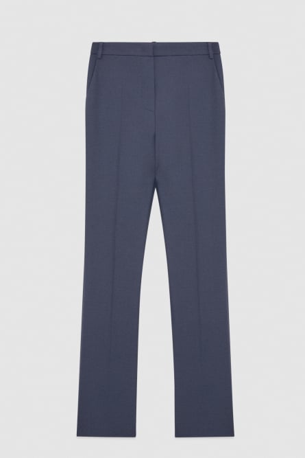 Essential tailored wool pants, Grey, Patrizia Pepe