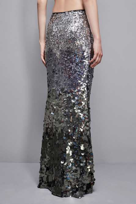 Sequined tulle skirt, Multicolor, Patrizia Pepe