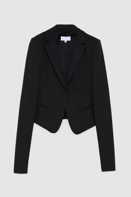1-button jacket, Black, Patrizia Pepe