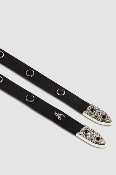 Chocker con mini borchie, Nero, Patrizia Pepe