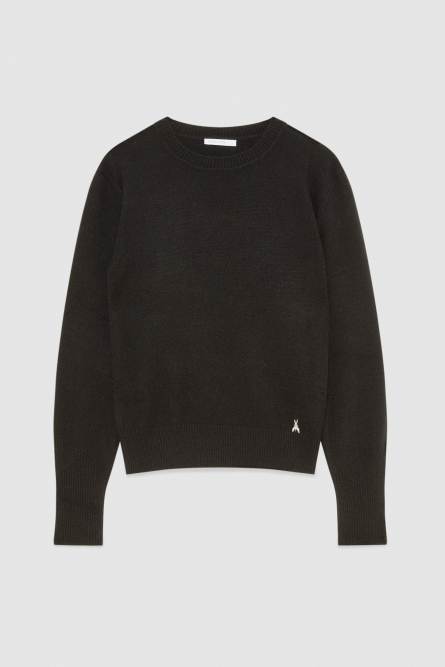 Cashmere Jumper, Black, Patrizia Pepe