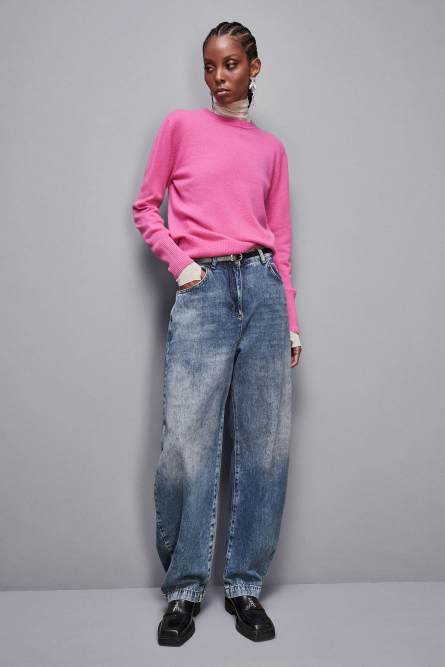 Cashmere Jumper, Pink, Patrizia Pepe