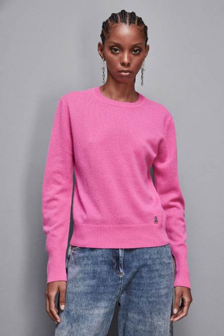 Cashmere Jumper, Pink, Patrizia Pepe