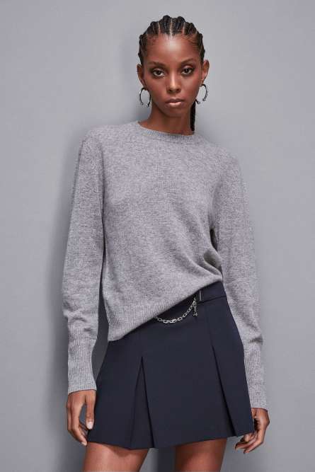 Cashmere Jumper, Grey, Patrizia Pepe