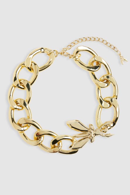 Maxi Chain Kettenring-Halskette, Gold, Patrizia Pepe