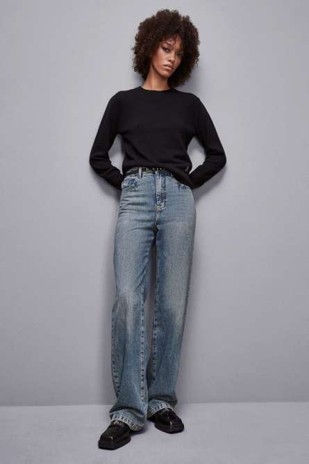 Cashmere Jumper, Black, Patrizia Pepe