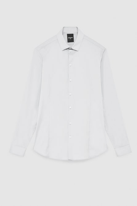 Camicia popeline lunga, Bianco, Patrizia Pepe
