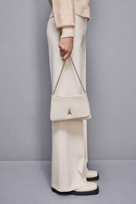 Borsa tre scomparti con manici, Bianco, Patrizia Pepe
