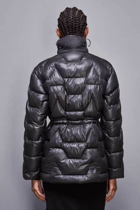 Quilted nylon down jacket, Black, Patrizia Pepe