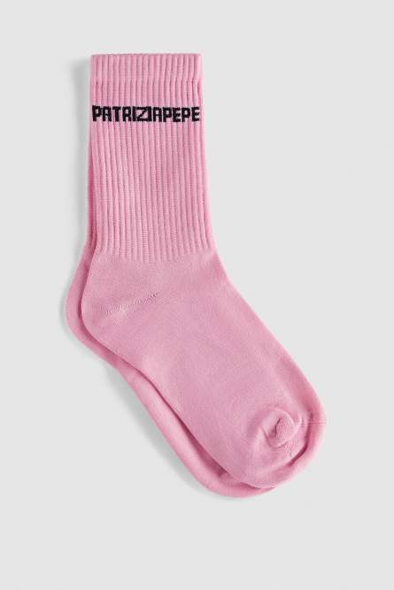 Cotton blend Socks, Pink, Patrizia Pepe