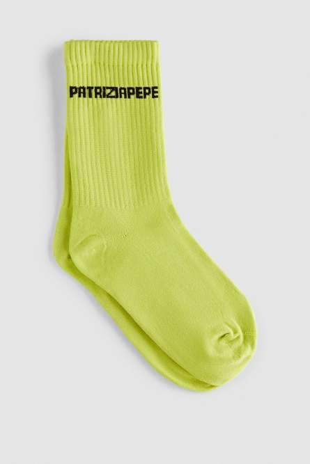 Cotton blend Socks, Yellow, Patrizia Pepe