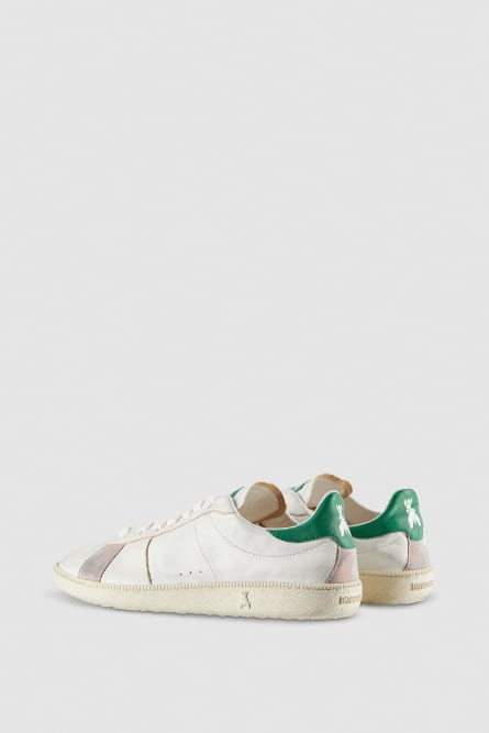 SKIN Sneakers &quot;Born In &apos;93&quot; in leather, White, Patrizia Pepe