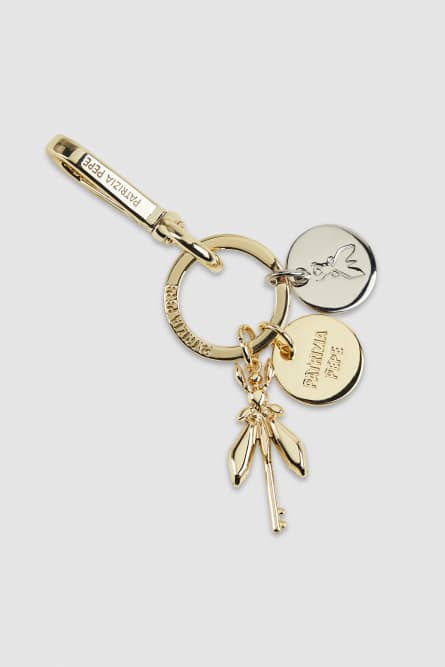 Patrizia Pepe Keychain, Light Gold, Patrizia Pepe