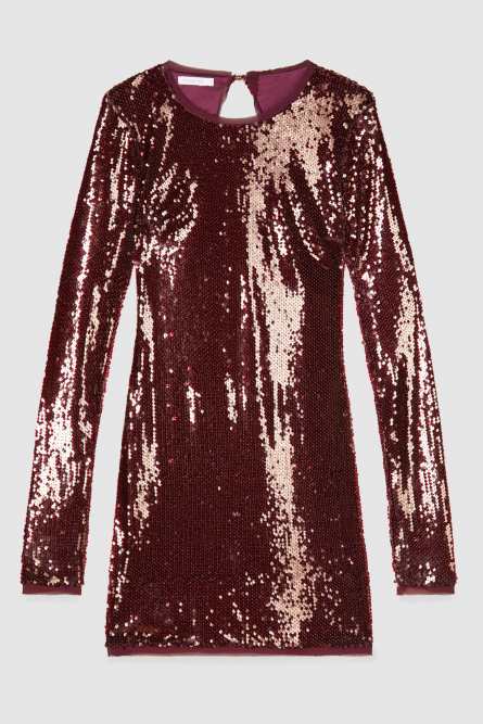 Sequin dress, Red, Patrizia Pepe