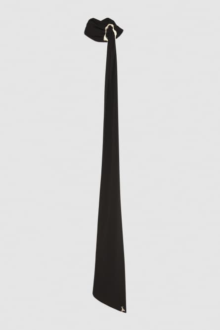 Jeweled sash, Black, Patrizia Pepe