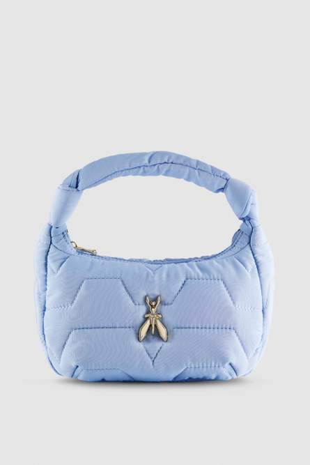 Small Hobo bag, Light Blue, Patrizia Pepe