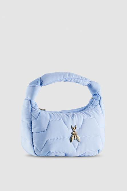 Small Hobo bag, Light Blue, Patrizia Pepe