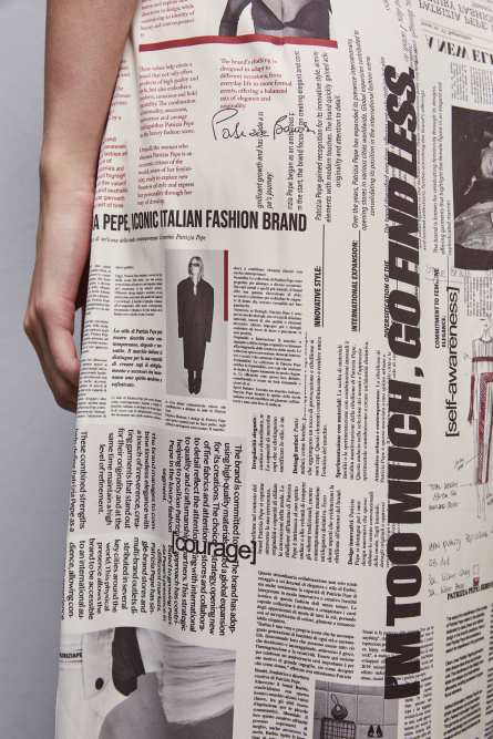 Gonna stampa manifesto, Multicolor, Patrizia Pepe