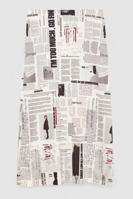 Gonna stampa manifesto, Multicolor, Patrizia Pepe