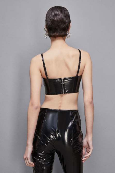 Bandeau-BH, Schwarz, Patrizia Pepe