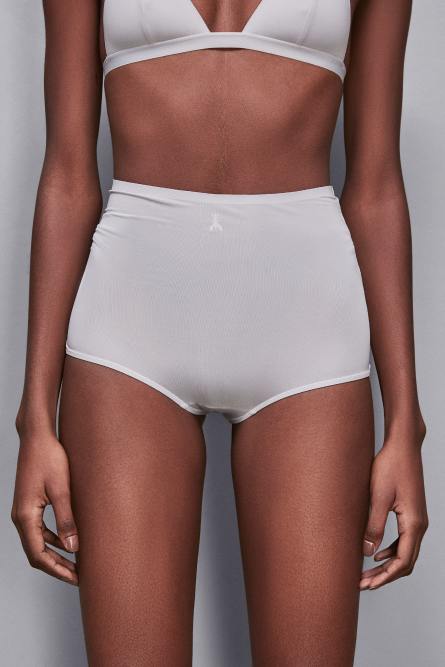 Jupe-culotte taille haute, Gris, Patrizia Pepe