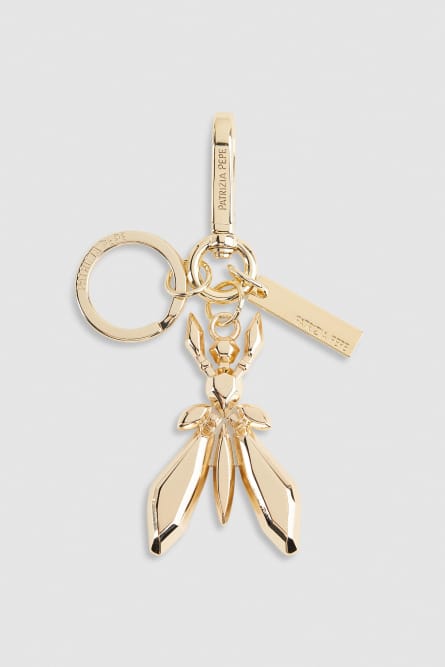 Schlüsselanhänger, Gold, Patrizia Pepe